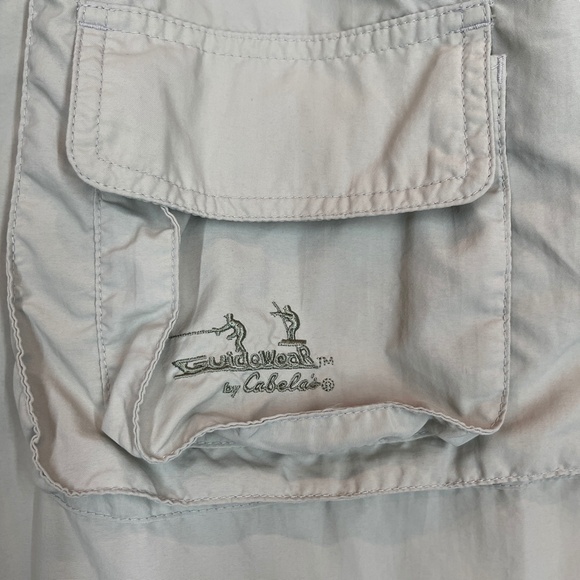 Cabela's Pants Men's Size 4XL 30L Guidewear Convertible Beige Cargo Outdoor - Picture 3 of 14